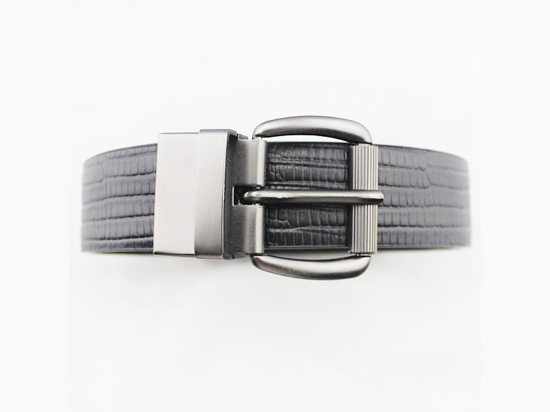 Lizard Reversible Leather Belt 30-13100