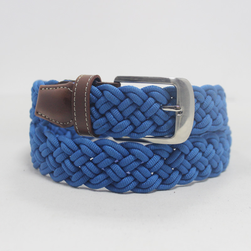 High quality woven men's belt 35-16516A