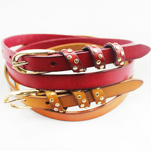 Fashion Colorful Skinny Belt 15-13030ABC