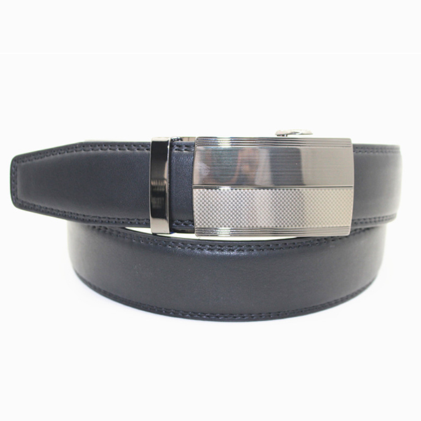 Formal leather belts for men with automatic buckle 35-19492