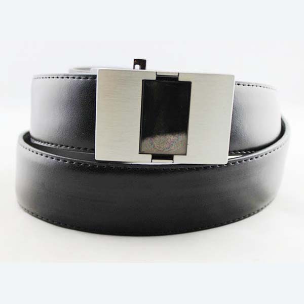 Formal leather belts for men with automatic buckle 40-14104