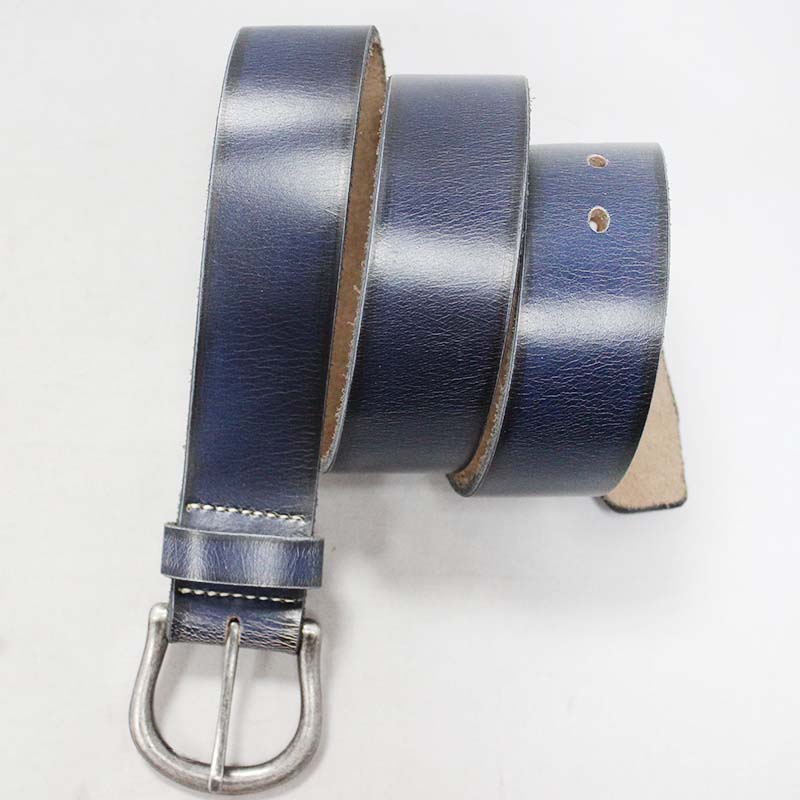 Wide leather belt 40-14676