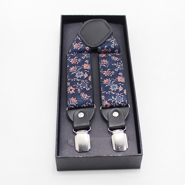 Flower Print New Design Adult Suspenders Elastic braces for men Women KRS35-19353