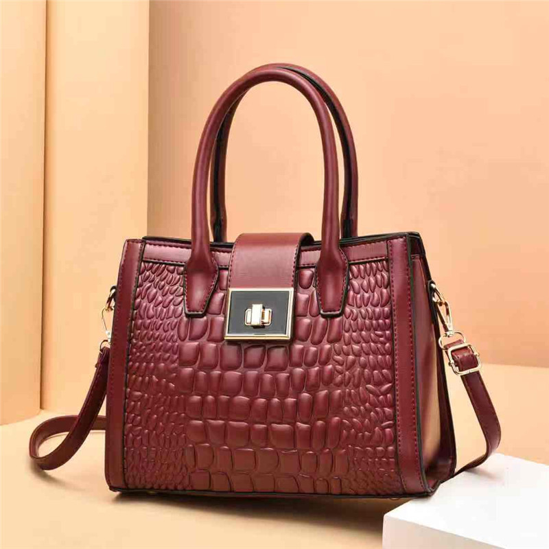 Ladies Fashion Leather shoulder luxury bags women handbags K-0528